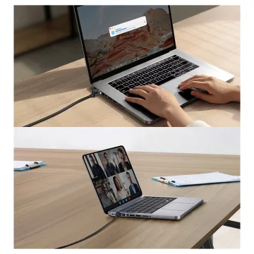 Baseus Speed ​​​​Six plochý síťový kabel RJ45 1000 Mbps 1,5 m černý (WKJS000001)
