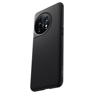 Ochranné puzdro na telefón Spigen Liquid Air pre OnePlus 11 5G Matte Black