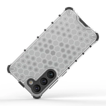 Чохол Honeycomb для Samsung Galaxy S23 броньований гібридний чохол чорний