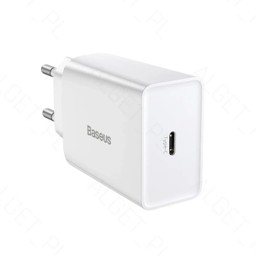 BASEUS Mini USB-C PD nabíjačka 20W čierna
