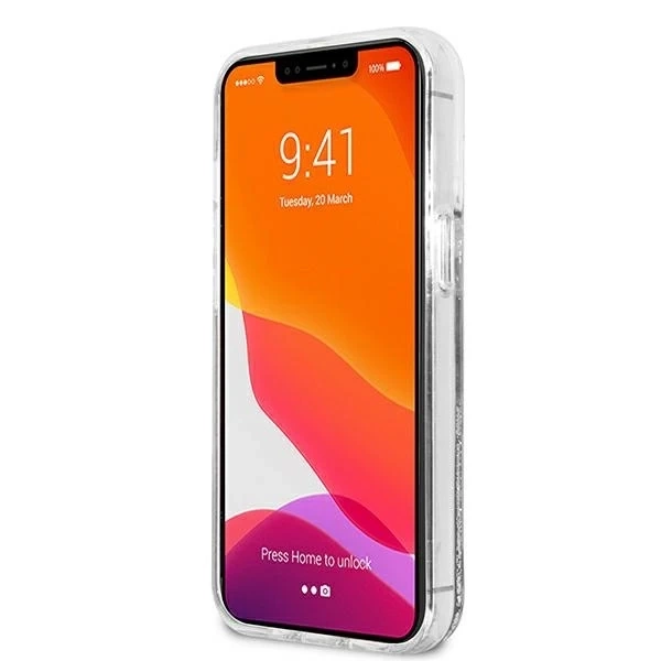 Etui Karl Lagerfeld KLHCP13LGKCS do 13 Pro / 13 6,1" hardcase Liquid Glitter Karl