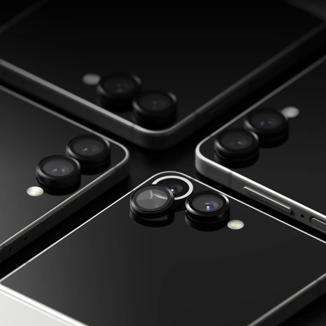 Osłona Aparatu do Galaxy Z Flip 7 Ringke Camera Frame 2-Pack Czarna