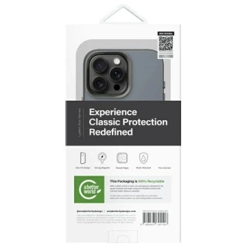 Etui do iPhone 16 Pro UNIQ Lyden DS Niebiesko-Czarne MagSafe