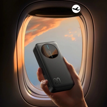 Powerbank Joyroom 20000mAh 2.4A 2x USB-A 1x USB-C - чорний