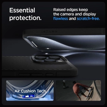 Etui Spigen Core Armor für Apple iPhone 16 Pro Mattschwarz
