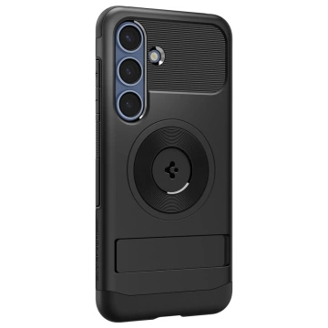Etui für Samsung Galaxy S25 Schwarz Spigen Slim Armor Mag MagSafe
