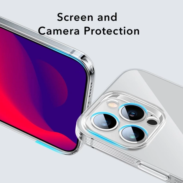 Esr ledový štít iphone 14 pro čirý