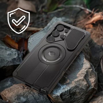 Pouzdro Tech-Protect Kevlar MagSafe pro Samsung Galaxy S25 Ultra, černé