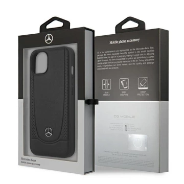 Etui Mercedes MEHCP14MARMBK do Apple iPhone 14 Plus 6,7" hardcase Leather Urban