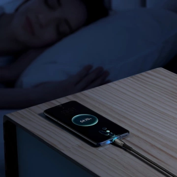 Baseus Glimmer Series Fast Charging Cable USB-A - USB-C 100W 480Mbps 2m чорний