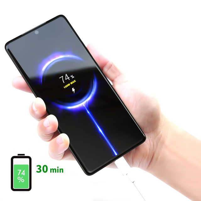 Xiaomi originální kabel USB - USB-C typ C silný rychlý 120W PD 6A 1M drát Bílý