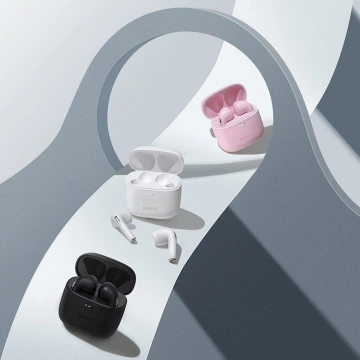 Бездротові навушники Baseus E8 Bluetooth 5.0 TWS Waterproof IPX5 Black (NGE8-01)