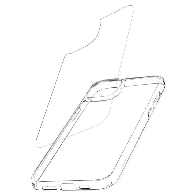 Kryt Spigen Airskin Hybrid pre Apple iPhone 15 Plus - priehľadný