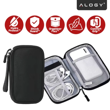 Ochranné puzdro na notebook, MacBook Air Pro 13,3" Alogy Hard Foam Bag pre 13-14" notebooky čierne