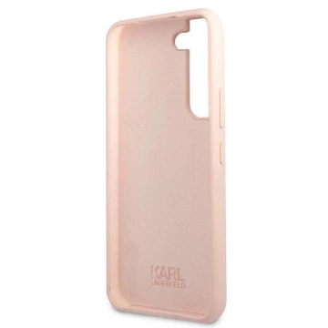 Karl Lagerfeld KLHCS22MSSKCI S22 S906 жорсткий чохол світло-рожевий / світло-рожевий Silicone Ikonik Karl