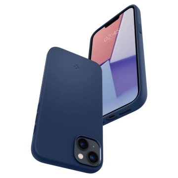 Etui Spigen Silicone Fit Mag MagSafe do Apple iPhone 14 Plus námornícka modrá
