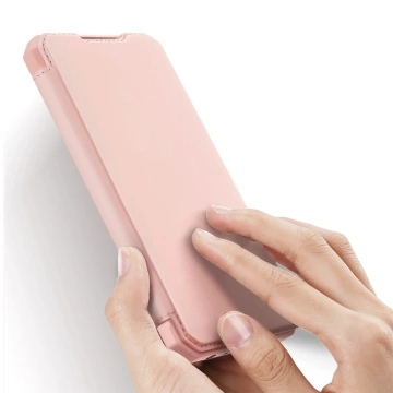 DUX DUCIS Skin X puzdrový kryt s flipom Samsung Galaxy A02s EU ružový