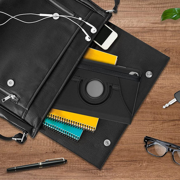 Flip Case for Lenovo Tab M10 TB-X605 Swivel 360 Alogy Black