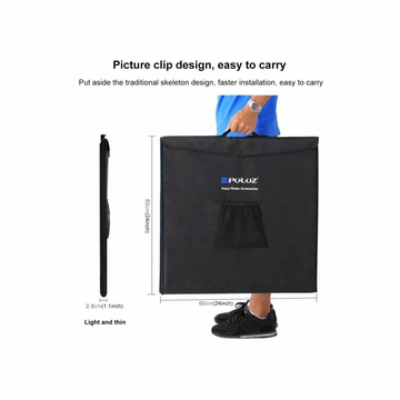 Shadowless tent 60cm LED Puluz 3380 lumens