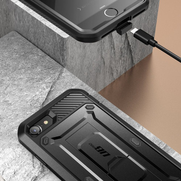 Чохол Etui Supcase Unicorn Beetle Pro для Apple iPhone 7 / 8 / SE 2020 / 2022 чорний