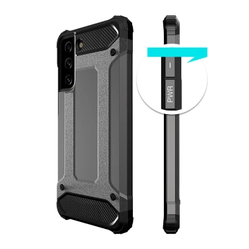 Pouzdro Hybrid Armor pro Samsung Galaxy S23 pancéřovaný hybridní kryt modrý