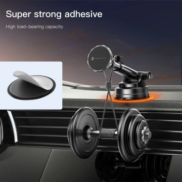 Автомобільний тримач Forcell Magnetic Telescopic 3-в-1 16 см