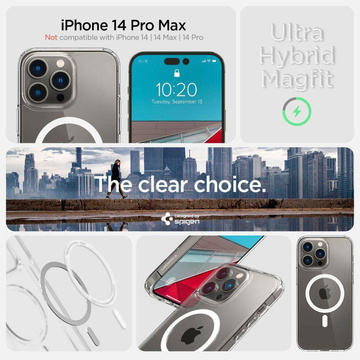 Spigen Ultra Hybrid Mag case for Apple iPhone 14 Pro Max White