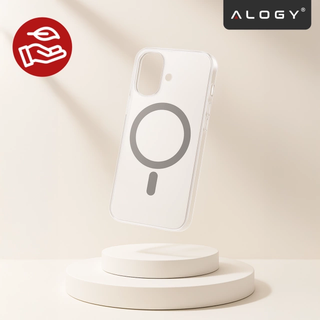 Etui do Apple iPhone 17 – matowa obudowa do MagSafe z ochroną obiektywu, smukłe i odporne na zarysowania, idealne dopasowanie – Alogy Skinny MatteCase™ Białe