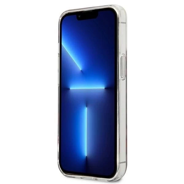 Guess GUHCP13LHSLEOR iPhone 13 Pro / 13 6,1" czerwony/червоний жорсткий чохол Leopard