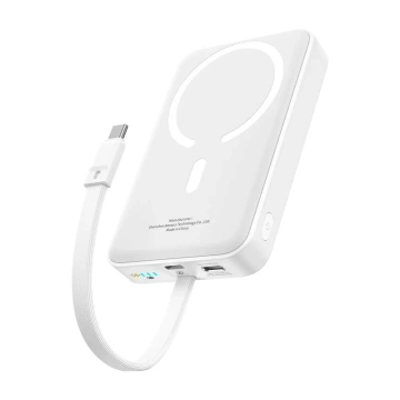 Baseus Mini 10000mAh 30W Magnetic Powerbank, White – Bayern Edition