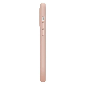 UNIQ Lino Hue Hülle für iPhone 14 Plus 6.7" Magclick Charging pink/blush pink