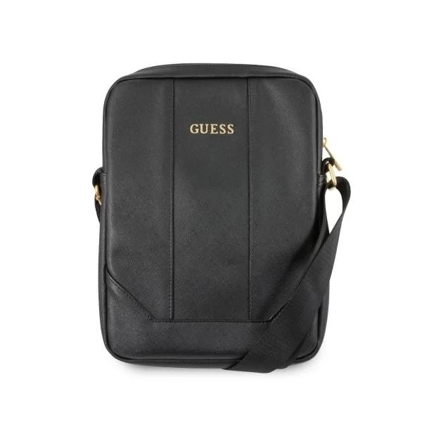 Guess Torba GUTB10TBK 10" Czarna/schwarz Saffiano Tablet Tasche