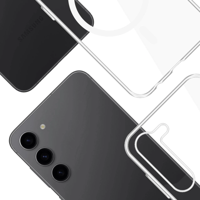 Schutzhülle für Samsung Galaxy S23 Plus 3mk Clear MagCase