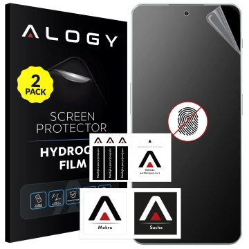 2x Folia "MATOWA" do OnePlus Nord 3 Hydrożelowa Alogy HydroSkin Matte Pro™ na ekran do etui "BEZ ODCISKU PALCÓW"