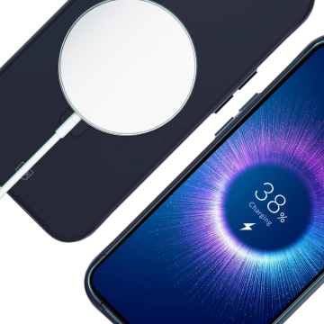 Etui für Apple iPhone 14 Plus - 3mk Smoke Case Mag