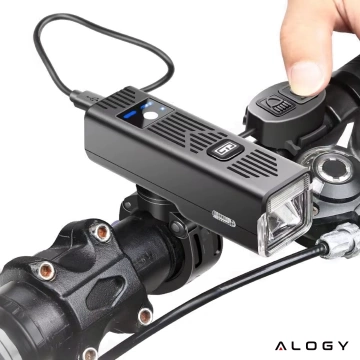 Bicycle Light Front LED Front Light Bicycle Lighting Waterproof IPX5 Alogy P12 Bike Light Black