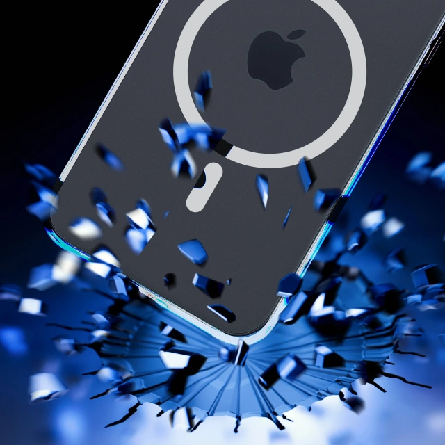 Schutzhülle für Apple iPhone 15 Plus 3mk Clear MagCase