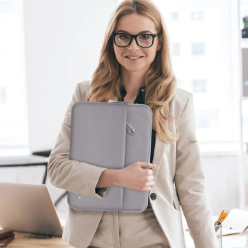 Pokrowiec na Laptop 15-16" Tech-Protect Sleeve Crayon Grey