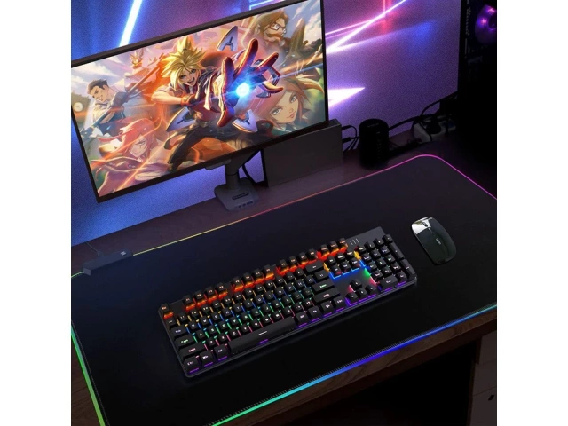 Beleuchtetes Gaming-Mauspad LED XXL