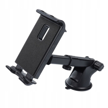 Alogy Universal Car Holder for Windshield, Dashboard for Phone, Tablet 11" Black Car Charger
