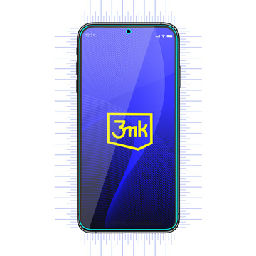 Гібридне скло екрану для Motorola Moto G84 5G 3mk FlexibleGlass антибактеріальне