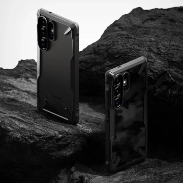 Etui do Samsung Galaxy S25 Ultra Ringke Fusion X Black