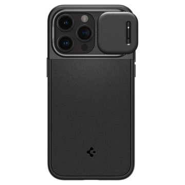 Puzdro Spigen Optics Armor Mag Mag Safe pre Apple iPhone 15 Pro Black