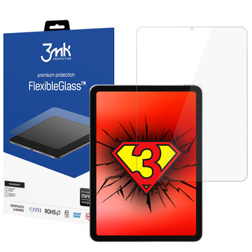 Ochranné hybridní sklo 3mk Flexible Glass 7H pro Apple iPad Air 4 2020 / Air 5 2022