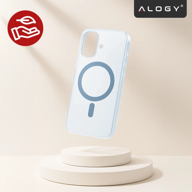 Kryt pre Apple iPhone 16 Pro Max Alogy MagSafe Hybrid Matte Case Matný kryt s ochranou šošovky čierny