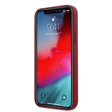 Etui na telefon Silikonový pevný obal Tone On Tone pro iPhone 12/12 Pro černý/červený pevný obal Silikonový Tone On Tone