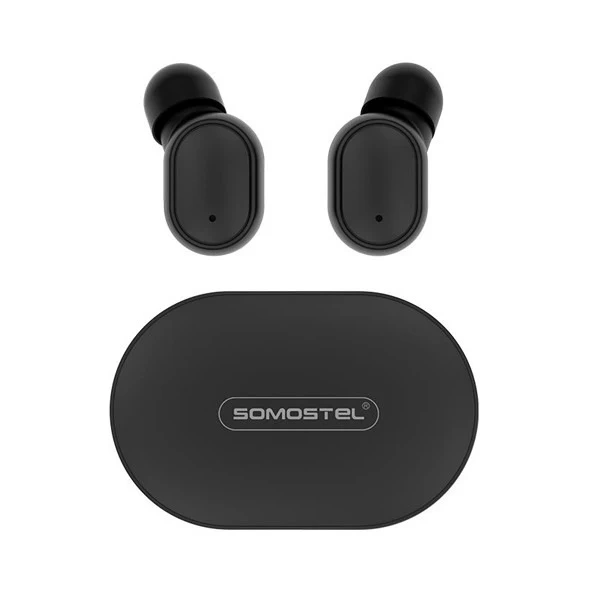 SLÚCHADLÁ BLUETOOTH SOMOSTEL BLACK J13 TWS