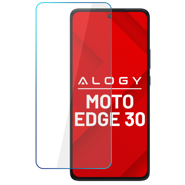 Displayschutz aus gehärtetem Glas 9H Alogy für Motorola Edge 30