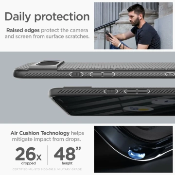 Etui Spigen Liquid Air для Google Pixel 8 Pro Matte Black