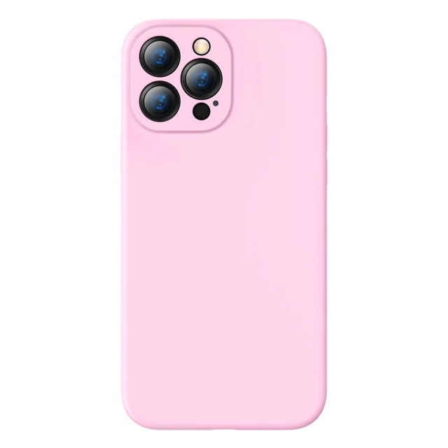 Baseus Liquid Gel Case silicone cover for iPhone 13 Pro pink (ARYT001004)